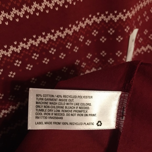 Goodfellow Red Ribbon Men’s Shirt - Picture 4 of 5